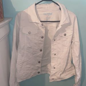 White Jean Jacket